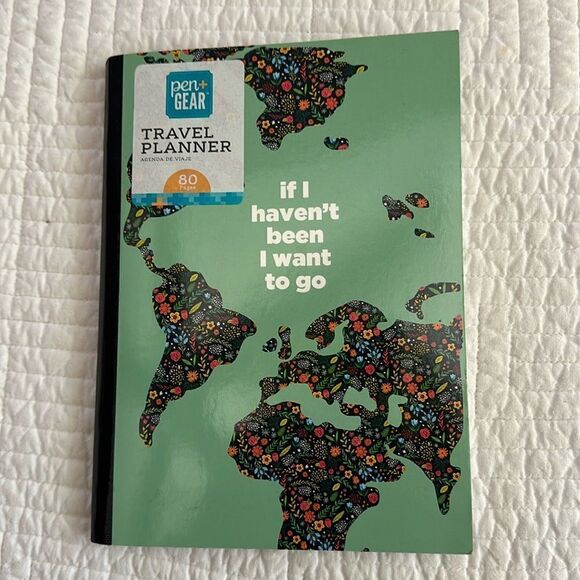 Travel Planner Paperback Book Journal - Picture 1 of 11